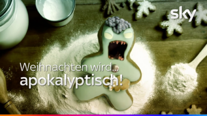 Sky: Xmas Kampagne Daryl Dixon